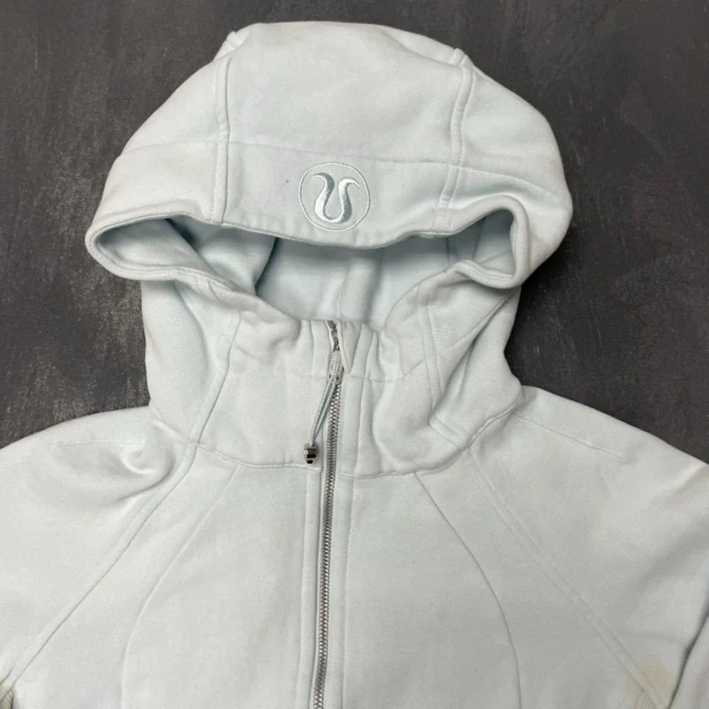 Lululemon Scuba Full-Zip Hoodie classic athletic sweater womens Sz 6 - Picture 2 of 14